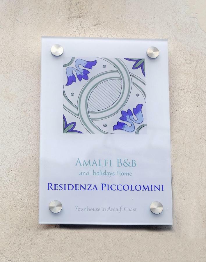 Apartmán Residenza Piccolomini Amalfi Exteriér fotografie